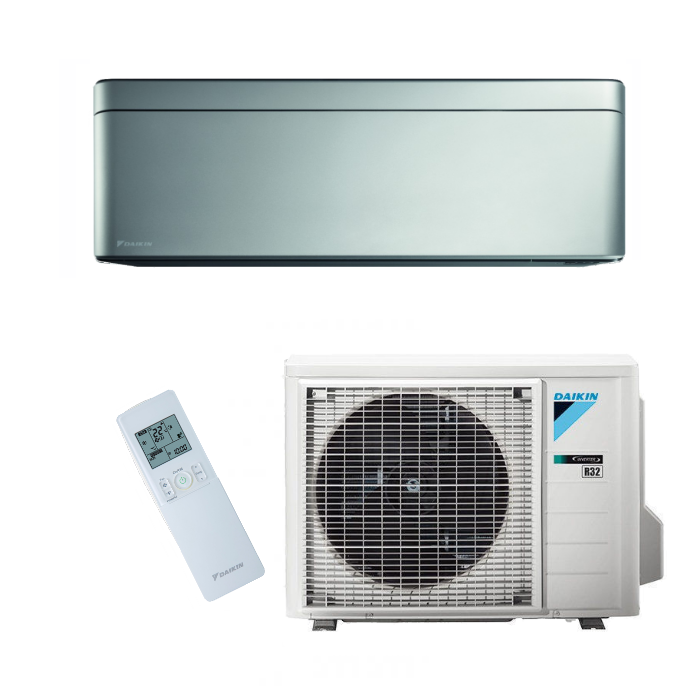 Кондиционер DAIKIN Inverter STYLISH FTXA35BS+RXA35A silver A++